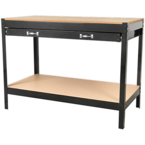 Sealey metal workbench - metal, with