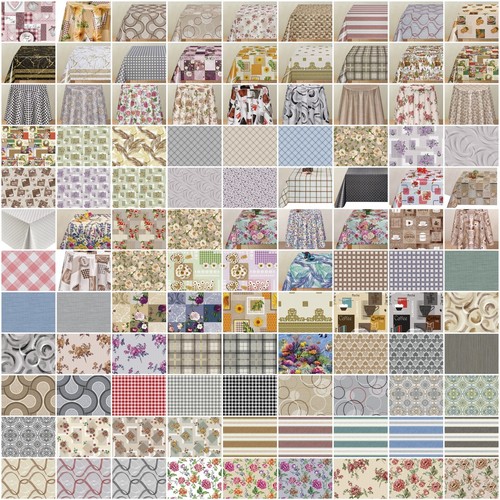 Wipe clean tablecloth pvc - clean,