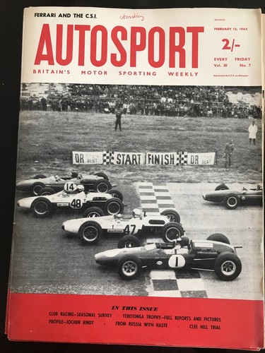 Autosport magazine february - magazine, 12