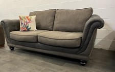 Sofa 3 Seater SCS argyle Brown High Back Local Deliver Courier Collect