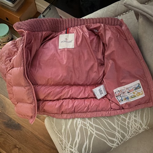 Moncler girls pink - pink, puffer