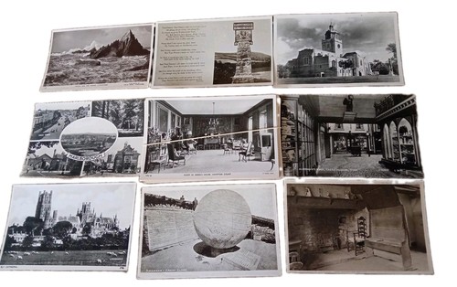 Vintage postcards job - job, lot