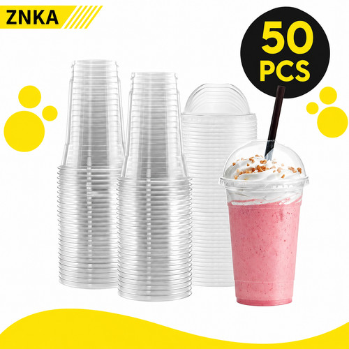 12oz 16oz cups with - 16oz, dome