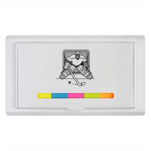 Hockey goalie sticky note - 'hockey,