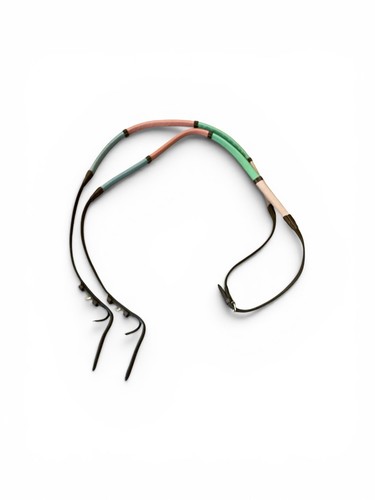 Rainbow rubber reins - rubber, pony