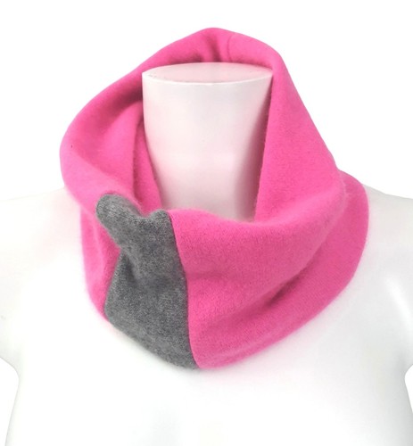 Hot pink grey upcycled - hot,