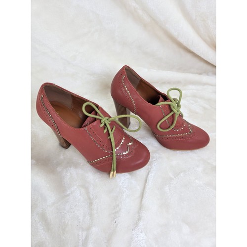 Tinstree red lace oxford - red,