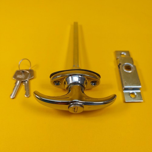 Chrome handle budget lock - budget,