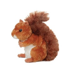 NEW AURORA 20cm FLOPSIES PLUSH SQUIRREL CUDDLY SOFT TOY TEDDY BEAR