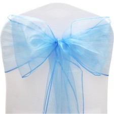 TtS Baby Blue ORGANZA SASHES
