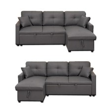 Newport Leather 3 Seater