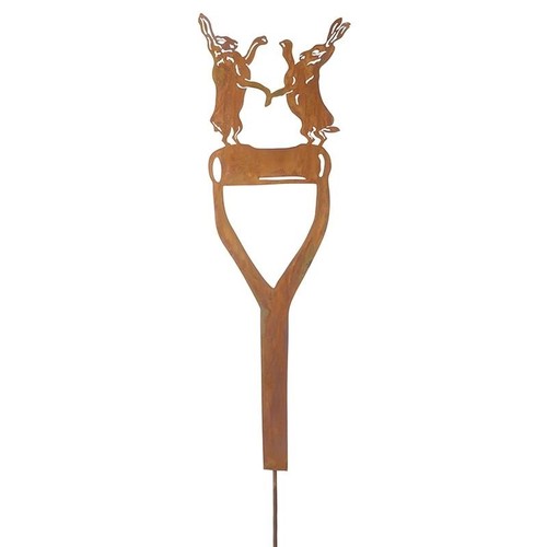 Garden stake dancing - stake,, on