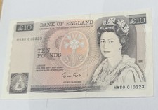 Old Ten Pound Note, '80s
