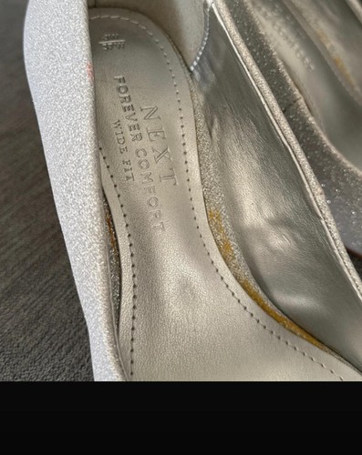 Glitter court shoes