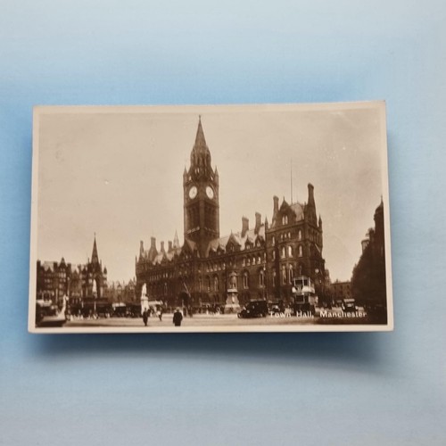 Manchester postcard 1939 - 1939, real