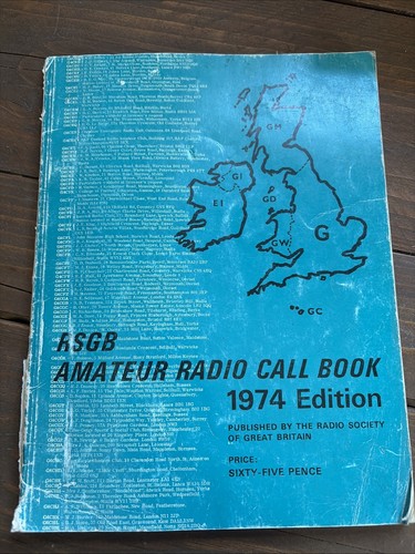 Rsgb amateur radio call book - amateur,