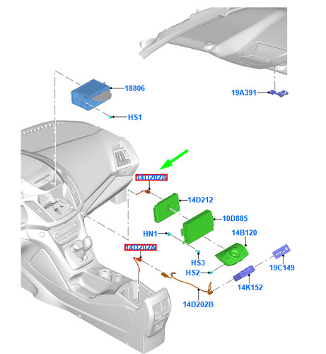 Ford kuga mk2 c520 - kuga, audio