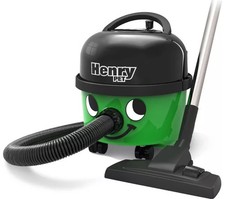 HENRY Numatic PET200 Cylinder Bagged Vacuum Cleaner Green