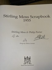 Stirling moss scrapbook - stirling,
