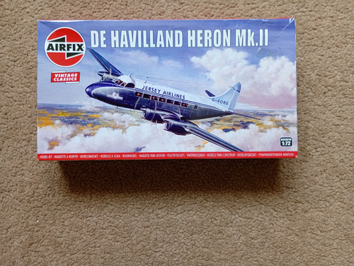 Airfix havilland heron - 1/72, de