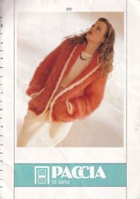Paccia 300 Original Women's Knitting Pattern Loose Sleeve Jacket
