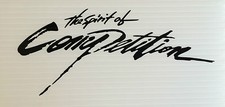 SPIRIT OF COMPETITION DECAL