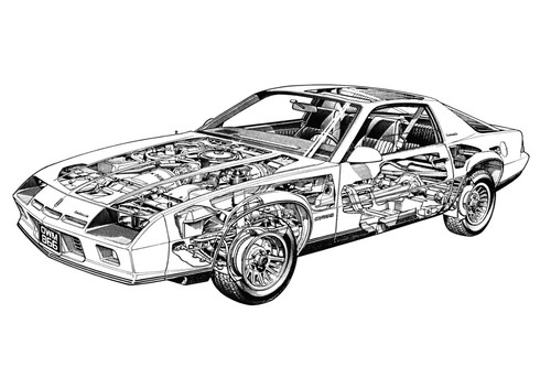 1982 chevy camaro - 1982,