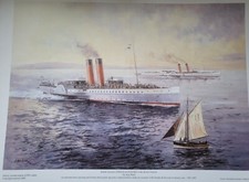 Alan Ward 'Paddle Steamers' A3