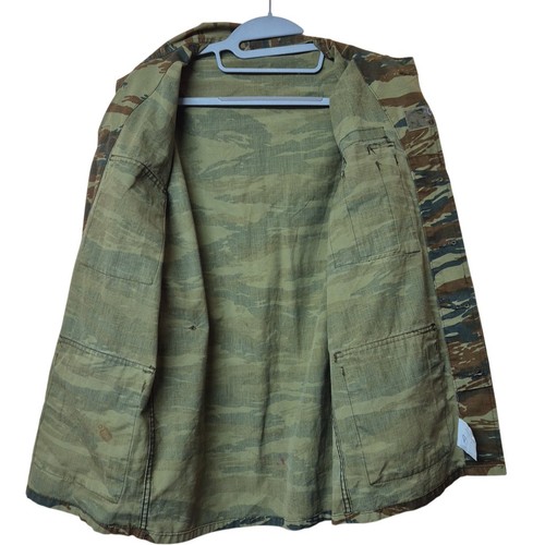 Greek military camo jacket - camo, xs