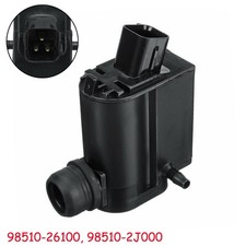 Washer Pump 12V Black Front &