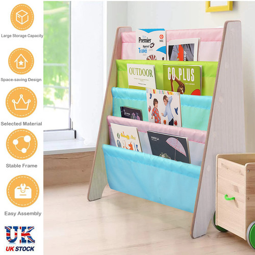 Tier white sling book shelf - white,