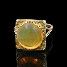 Vintage 14k 6.75ct Round