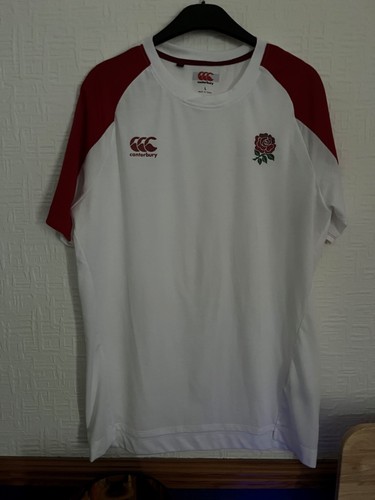 Canterbury rugby shirt white - canterbury, shirt,