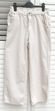 Zara Kids Ivory Cord Wide Leg