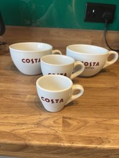 Set of 4 Costa Coffee Mugs 2
