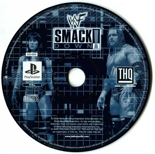 Wwf smackdown playstation - wwf,