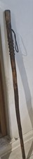 Hand Carved Spirit Of The Woods Hiking Trekking Stick