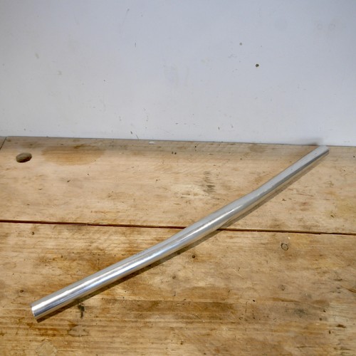 Alloy flat handlebars 4mm - flat, 25.4mm