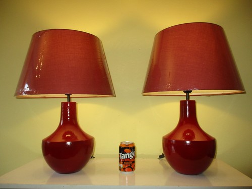 Large pair vintage blood - pair, of
