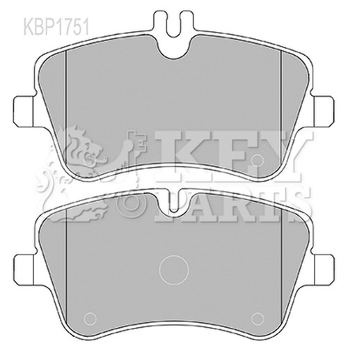 Brake pads set - set, for