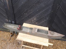 Large Metal Battleship model Project - twin Taycol electric Motors .123cm long #