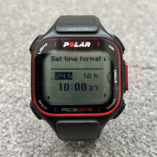 Polar rc3 gps black - polar, black/red