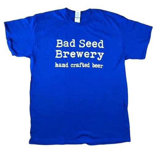 Brewery shirt blue - brewery, large