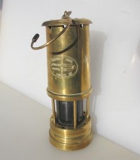 Vintage Brass Miners Safety