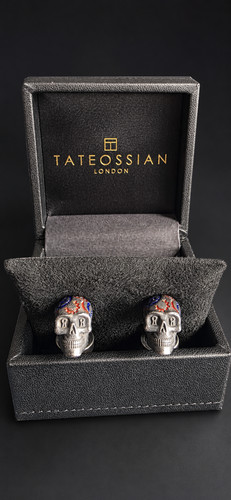Tateossian grateful dead skull - tateossian,