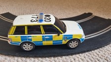 Scalextric C2808 Range Rover Police Car with Lights N SirenCONVERTED TO DIGITAL