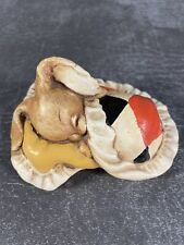 Pendelfin Stonecraft Snuggles Sleeping Bunny Figurine  - Rare Colour