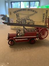 RARE VARNEY TRANSPORT REPLICAS: DENNIS FIRE ENGINE KIT MADE no1 WHITE METAL 4mm