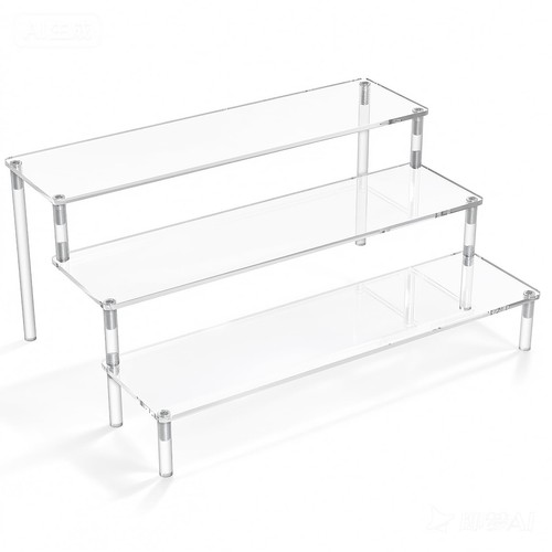 Clear acrylic display - riser,, 3