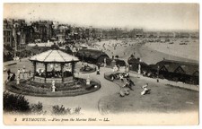 Levy Sons Postcard - View From The Marine Hotel, Weymouth, Dorset.  L.L.3.  1913